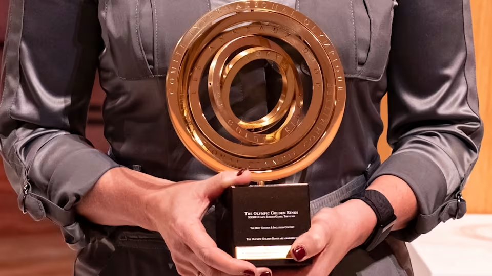 Olympic Golden Rings award winners unveiled